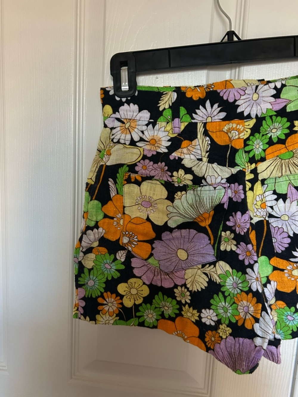 MAJE FLORAL SHORTS